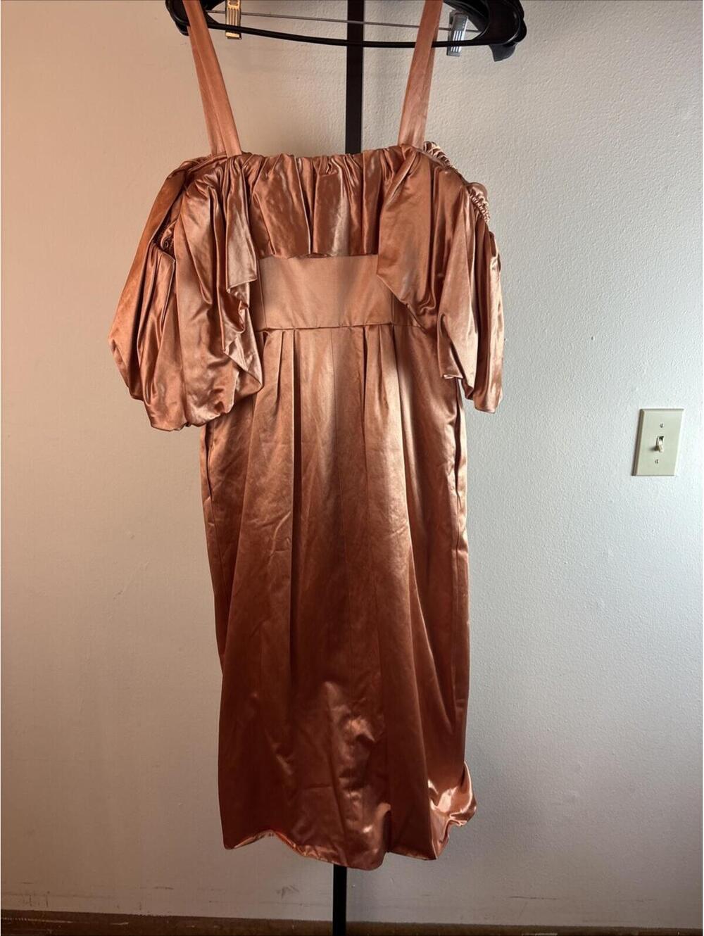 Ulla Johnson Lelita Dress in Copper, $1,290 NWT, Sz 4, #2421 - Picture 5 of 5